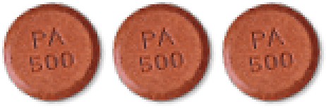 three Velphoro tablets